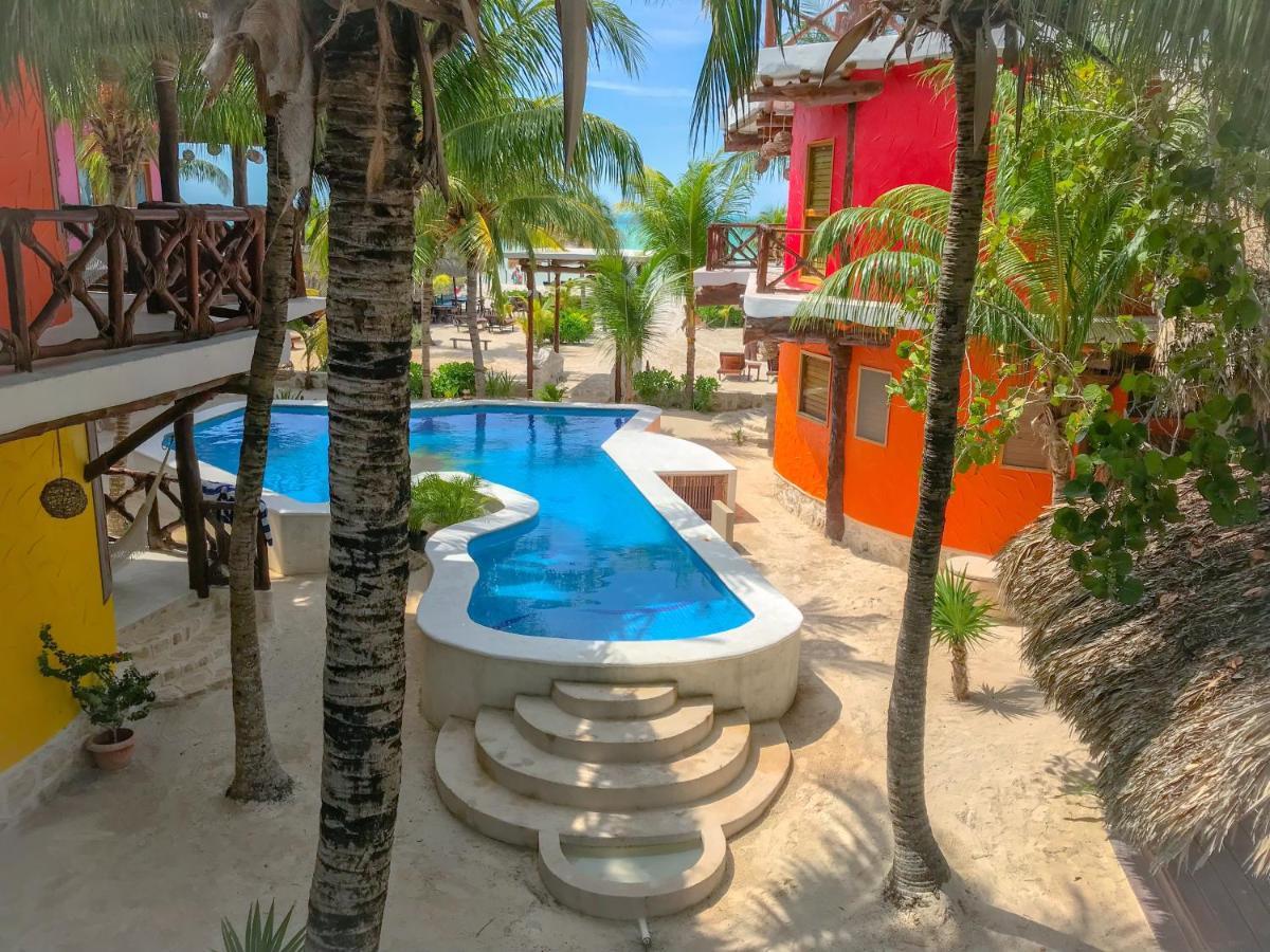 Palapas Del Sol Otel Isla Holbox Dış mekan fotoğraf